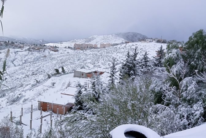 تساقط ثلوج كثيفة على هذه الولايات