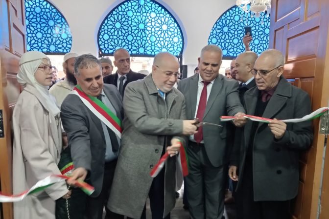 وزير الشؤون الدينية يدشن هياكل دينية جديدة بالعاصمة