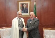 بلمهدي يستقبل رئيس المجلس الإسلامي الأعلى