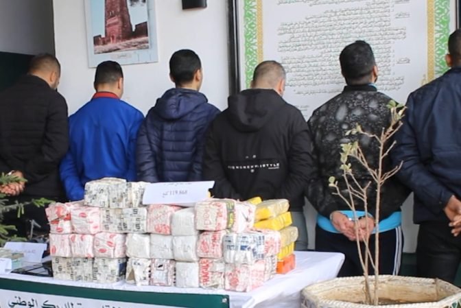 تلمسان : توقيف 6 أشخاص وحجز أزيد من قنطار من الكيف المعالج