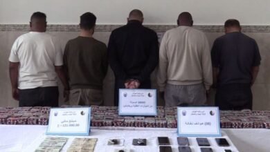 العاصمة: توقيف 5 أشخاص وضبط 38 ألف قرص مهلوس