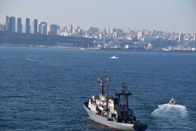 توقف مفرزة تابعة للأسطول العسكري الروسي بميناء وهران