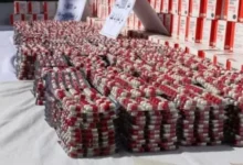 ضبط 180 ألف قرص مهلوس بالوادي