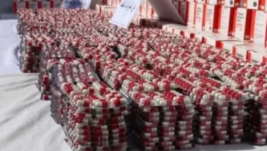 ضبط 180 ألف قرص مهلوس بالوادي