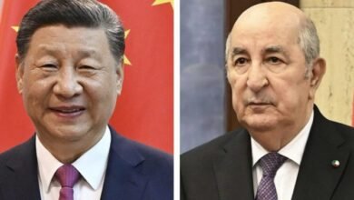 رئيس الجمهورية يتلقى رسالة من نظيره الصيني