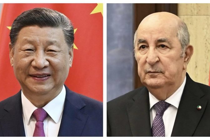 رئيس الجمهورية يتلقى رسالة من نظيره الصيني