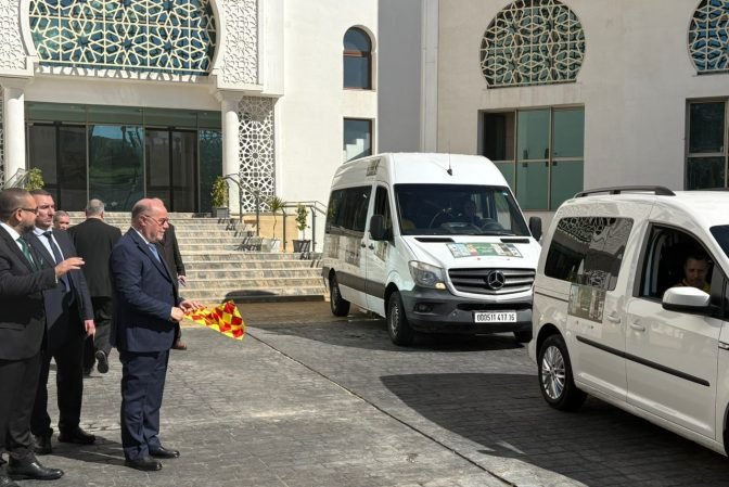 إعطاء إشارة انطلاق فعاليات أسبوع الحج