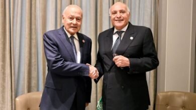 عطاف يودّع أبو الغيط ويشيد بجهوده في دعم العمل العربي المشترك