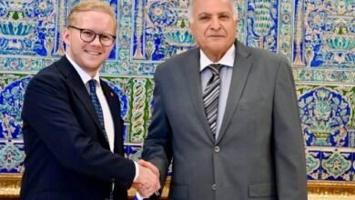 عطاف يستقبل كاتب الدولة لدى وزارة الطاقة النرويجية