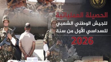 تحييد 23 إرهابيا وتوقيف 147 عنصر دعم خلال السداسي الأول من سنة 2026
