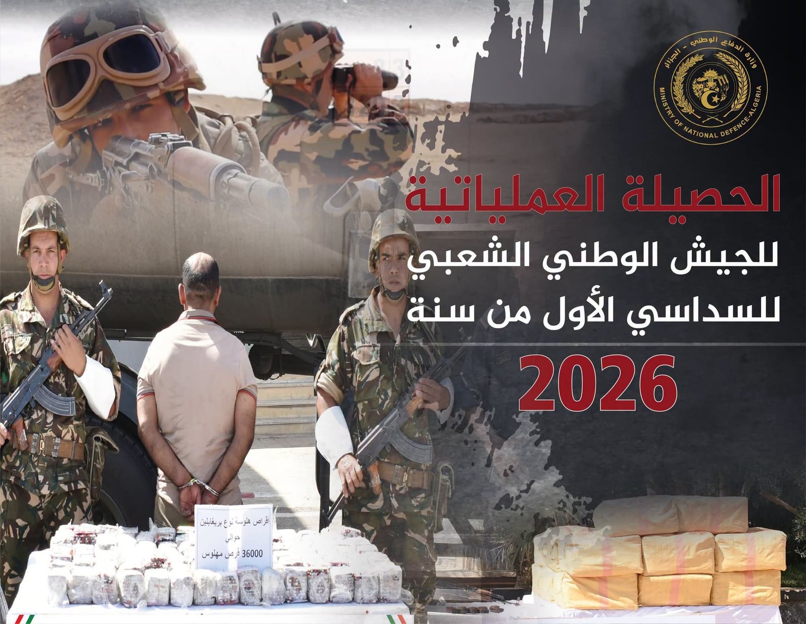 تحييد 23 إرهابيا وتوقيف 147 عنصر دعم خلال السداسي الأول من سنة 2026