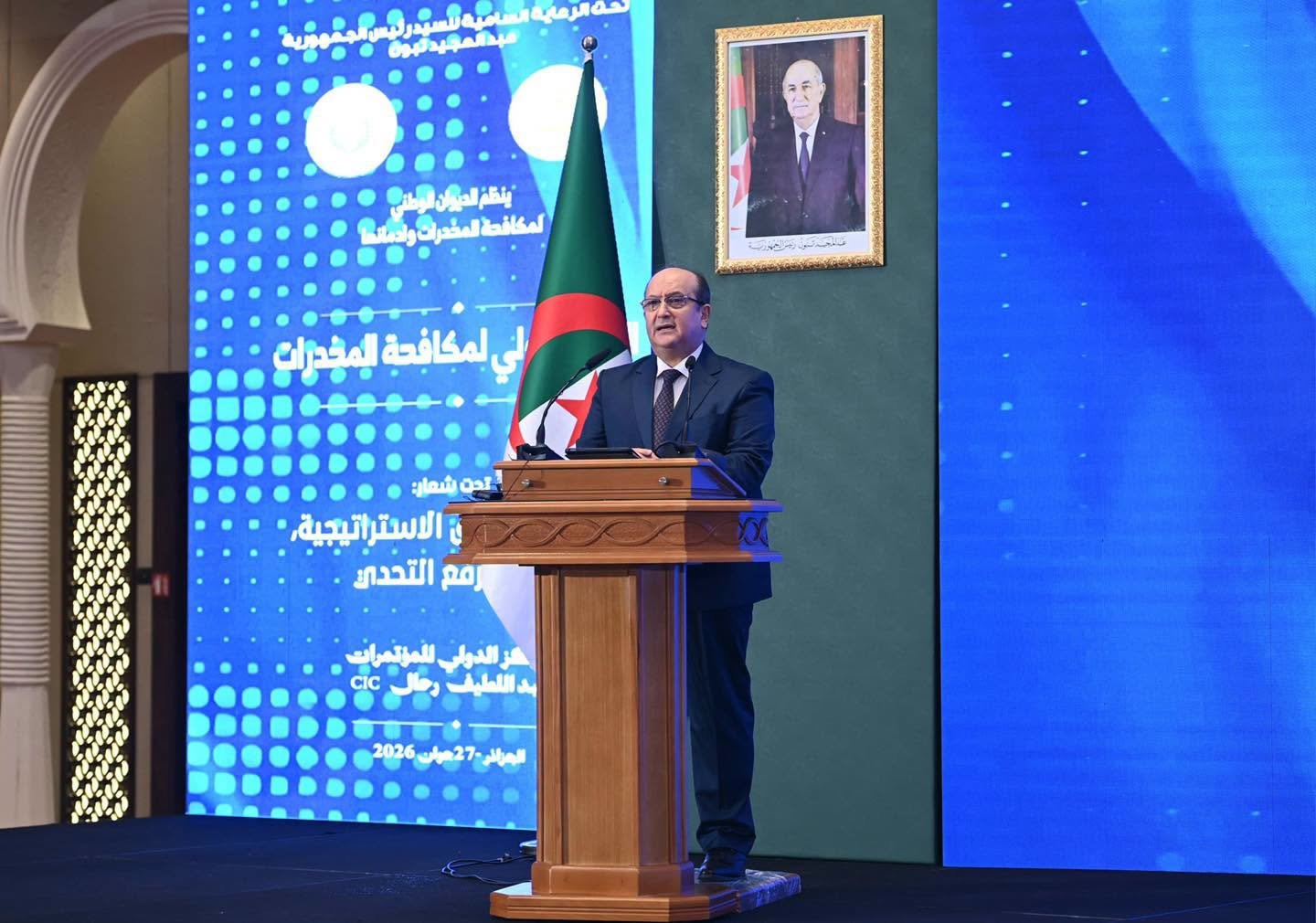 الوزير الأول: "مكافحة المخدرات واجب وطني ورهان حضاري"