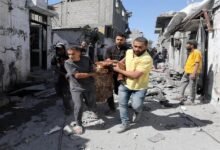 العدوان الصهيوني على غزة : استشهاد 3 مواطنين في دير البلح