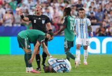 الفاف تشكو حكم مباراة الأرجنتين إلى الفيفا