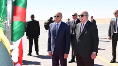الرئيس الموريتاني يعزي الرئيس تبون في ضحايا فاجعة بومرداس