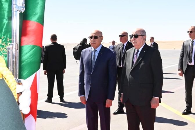 الرئيس الموريتاني يعزي الرئيس تبون في ضحايا فاجعة بومرداس