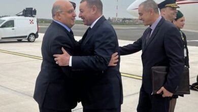 سعيود يحل بروما في إطار زيارة عمل إلى جمهورية إيطاليا