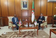 آيت مسعودان يستقبل سفير جمهورية كينيا