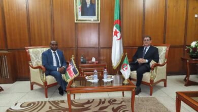 آيت مسعودان يستقبل سفير جمهورية كينيا