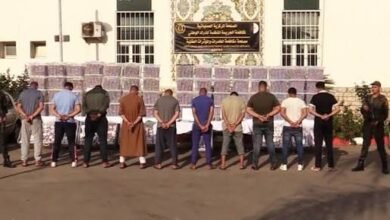 مصلحة مكافحة المخدرات تحجز ما يقارب مليون وثمانمائة ألف قرص مهلوس