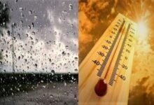 موجة حر قياسية وأمطار رعدية على عدة ولايات