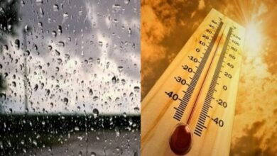 موجة حر قياسية وأمطار رعدية على عدة ولايات